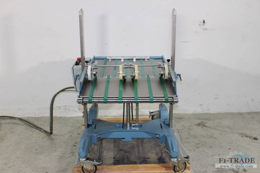 Schuppenauslage / Stream delivery