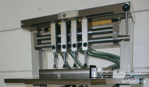 4 Kopf Bohrmaschine  / 4 head Paper Drilling machine