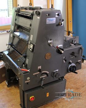 1 Farben Offsetdruckmaschine / 1 Color Sheet-Fed Offset Press
