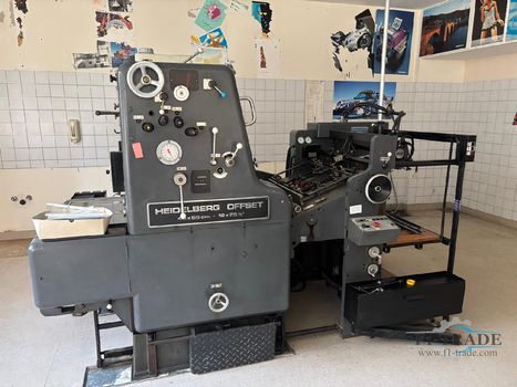 1 Farben Offsetdruckmaschine / 1 Color Sheet-Fed Offset Press