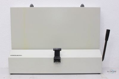 Druckplatten Biegeeinrichtung - Plate Bending device