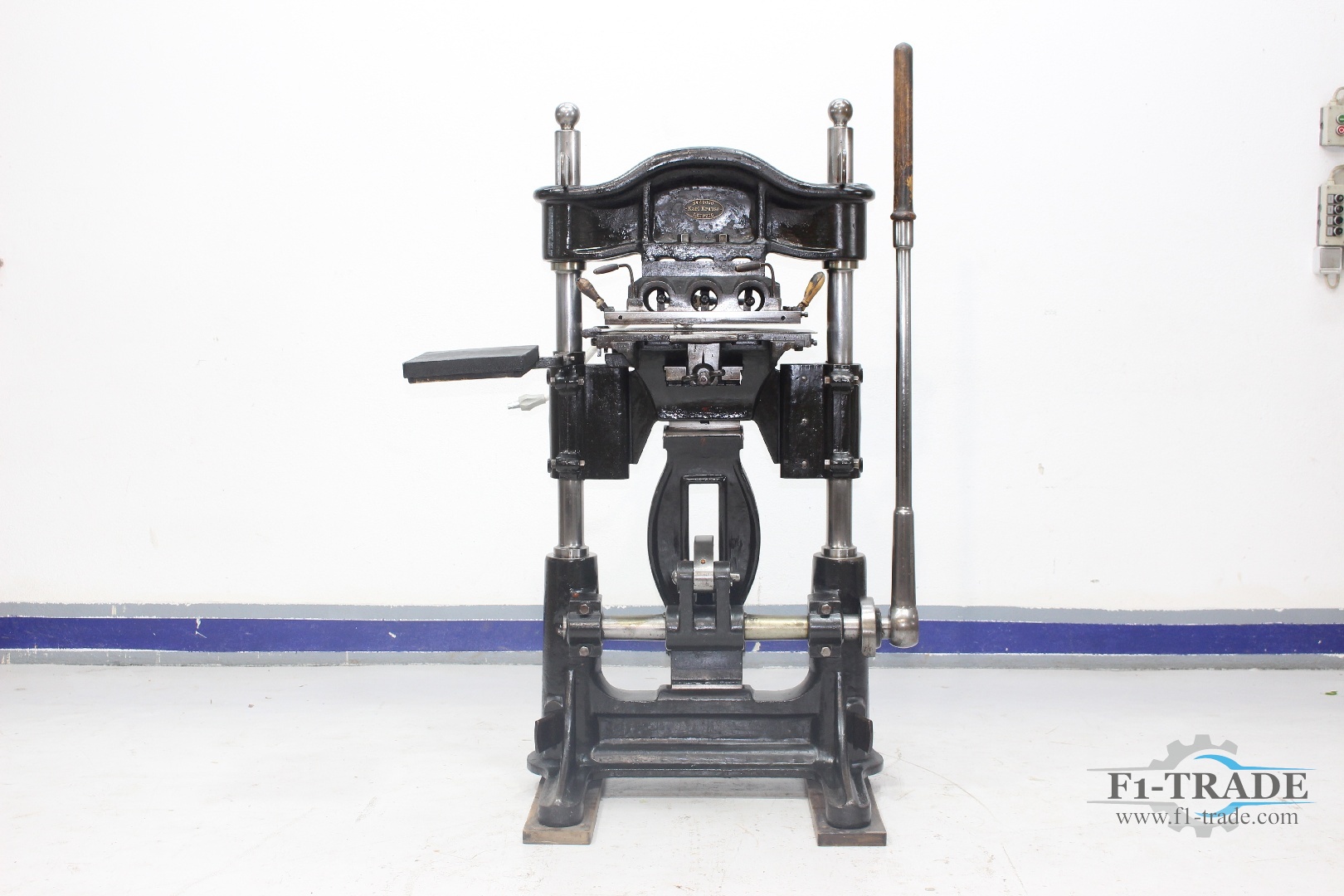 Kniehebelprägepresse / Embossing Hot Stamping Press