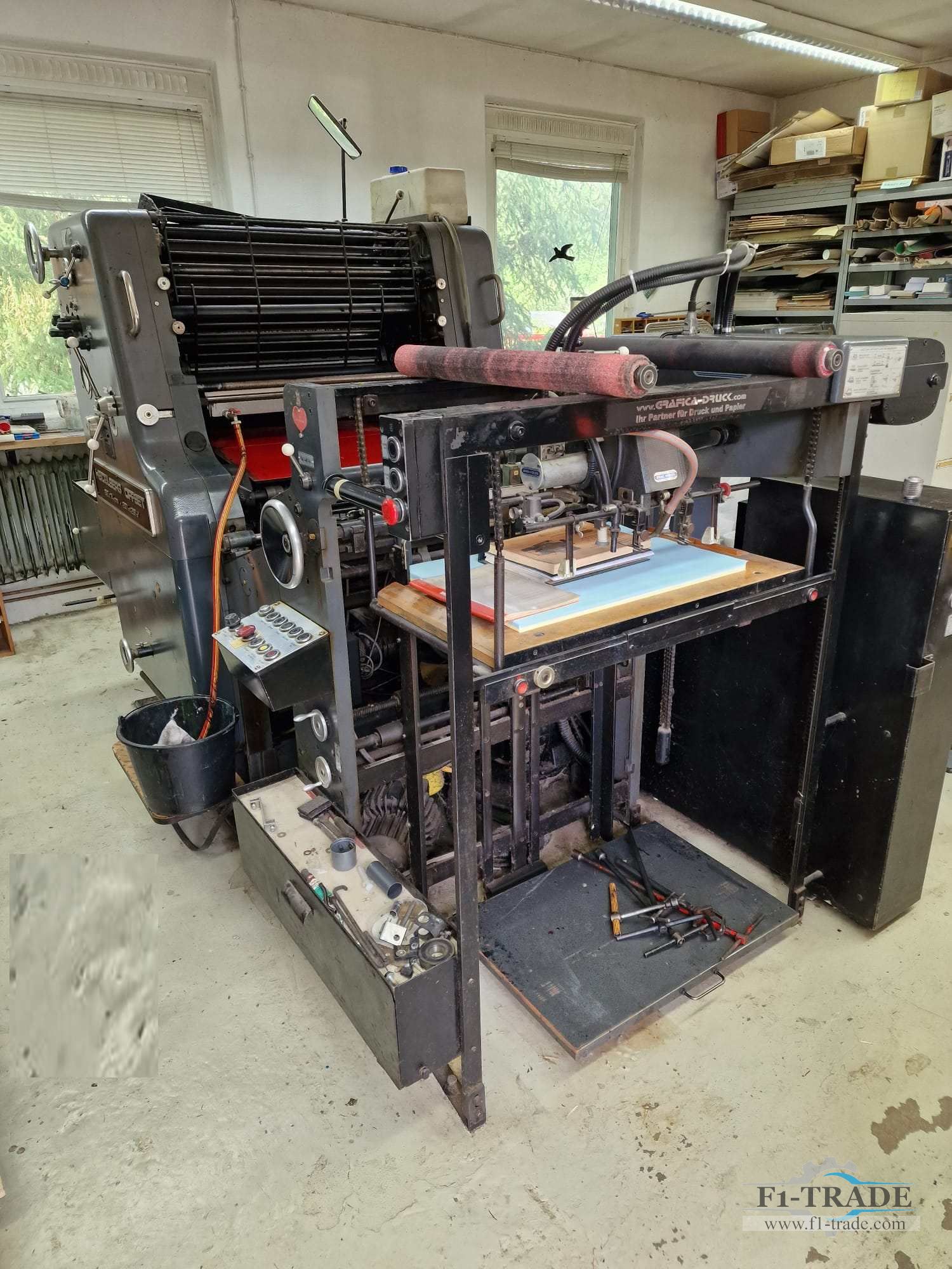 1 Farben Offsetdruckmaschine / 1 Color Sheet-Fed Offset Press