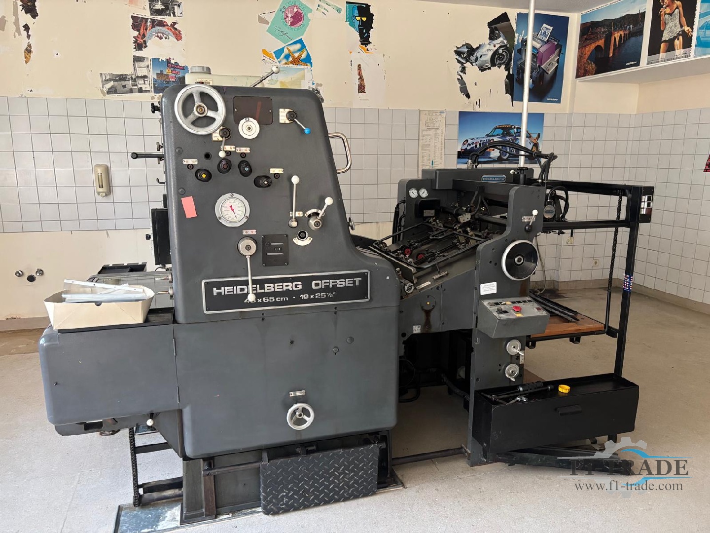 1 Farben Offsetdruckmaschine / 1 Color Sheet-Fed Offset Press