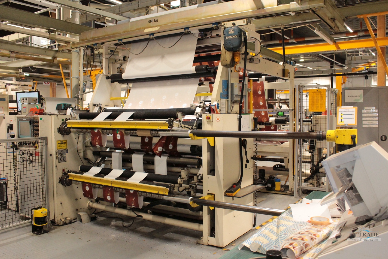 Rollenschneider Aufwickler / Slitter Rewinder