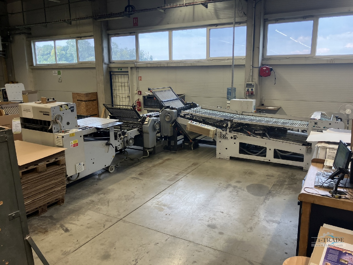 Falzmaschine / Folding machine
