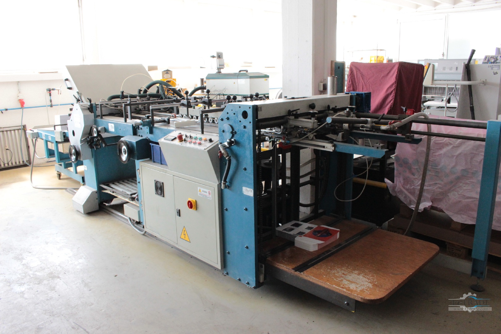 Mappen-Falt Klebemaschine / Folder Gluer